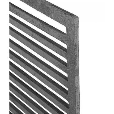 Imagem de Ralo Grelha Ferro Fundido de Calçada, Garagem 10x50cm