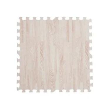 Imagem de Tapete De Espuma Macia Para Bebês Com Estampa De Madeira 30X30X1CM, Ta