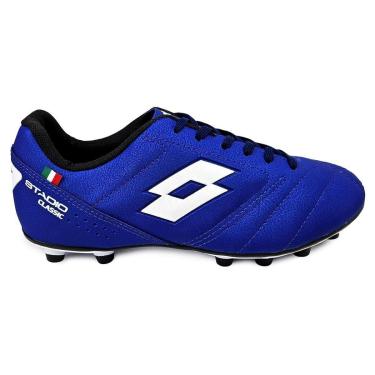Imagem de Chuteira Campo Lotto Stadio Classic Marinho Estilo Conforto-Unissex