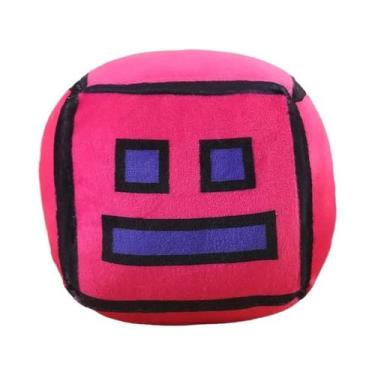 Imagem de Brinquedos De Pelúcia Geometry Dash Cube De 12CM, Boneca De Pelúcia, A