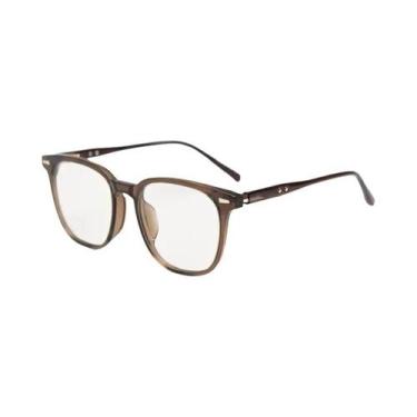 Imagem de Óculos Femininos Vintage Brancos Com Armação Grande E Lentes Que Bloqu