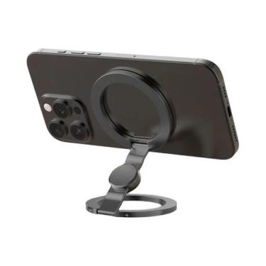 Imagem de Suporte Magnético 3 Em 1 Para iPhone 17 16 15 14 13 12 Com Anel Magnét