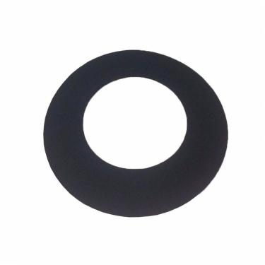 Imagem de Anel De Acabamento Preto Para Laje Ou Parede Para Dutos De 100 Mm De Diâmetro