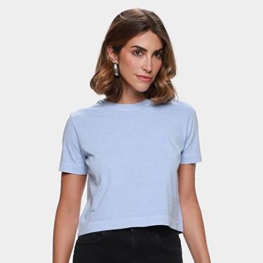 Imagem de Camiseta Calvin Klein Stone Logo Relevo Feminino-Feminino