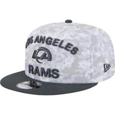 Imagem de Boné New Era 9Fifty Los Angeles Rams NFL Salute To Service 202425 Masculino-Masculino