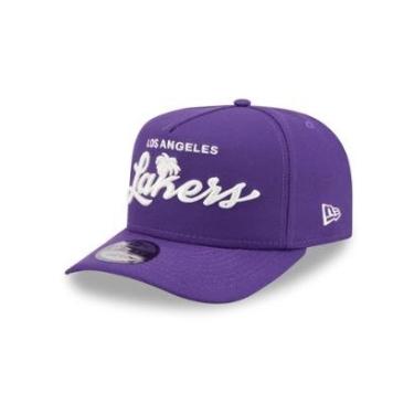 Imagem de BONE NEW ERA 9FIFTY A-FRAME LOS ANGELES LAKERS NBA ROXO-Masculino
