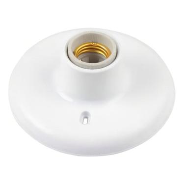 Imagem de Plafon de Plástico Bocal Porcelana E-27 Foxlux