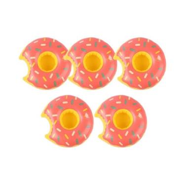 Imagem de Conjunto De Porta-Copos Infláveis Para Piscina, Bandeja Flutuante Para