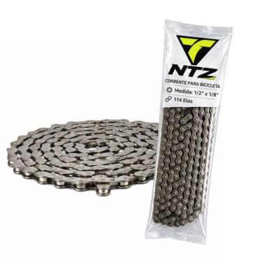 Imagem de Corrente Bike Grossa 1 Velocidade Single Bmx Monark Biciclet - NTZ, Ma