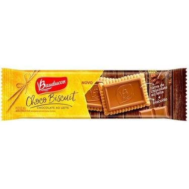 Imagem de Biscoito Bauducco Choco Biscuit Chocolate Ao Leite 80g, 1, Chocolate