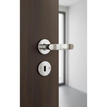 Imagem de Fechadura Interna Porta Madeira Inox Cromado Premium - Congratulations