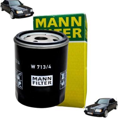 Imagem de Filtro De Óleo Blindado 124 1985 A 1993 / 190 1984 A 1993 - MANN FILTE