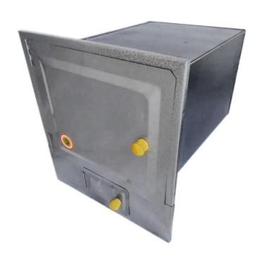 Imagem de Forno De Chapa Galvanizada N02 Com Cinzeiro 50x30x25cm - Brassol
