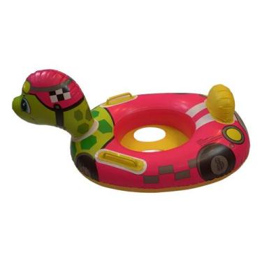 Imagem de Boia Inflável Infantil Divertida Animais Piscina Com Fralda - Petrin, 