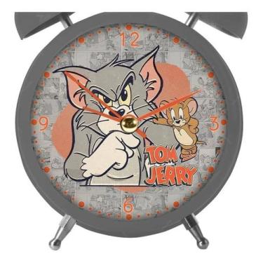 Imagem de Relógio De Mesa Despertado Tom E Jerry 28432 Btc Decor