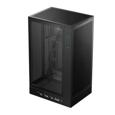 Imagem de Gabinete Gamer Deepcool Ch270 Digital Mini Tower Vidro Frontal Preto