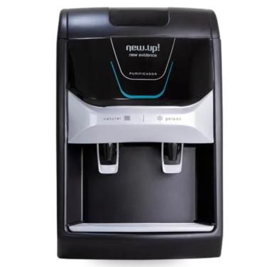 Imagem de Purificador de Água de Bancada New Up! New.pure Black Filtragem por Eletrofiltração Água Natural e Gelada Preto New Up! 110V