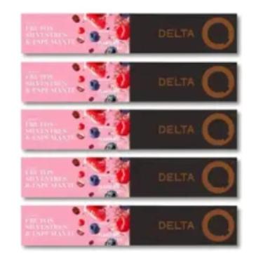Imagem de Kit 50 Cápsulas Café Delta Q Frutos Silvestres E Espumante