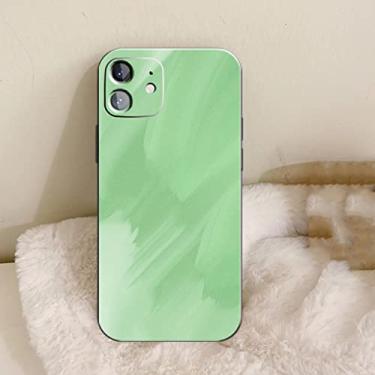 Imagem de Capa de telefone arco-íris gradiente pintura de luxo para iphone 13 12 mini 11 pro max 7 8 plus 6s x xs xr 11 pro capa de silicone macio, k950, para x xs