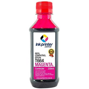 Imagem de Tinta para Epson L121 - Magenta - Compatível Ink Printer (t664-250ml)