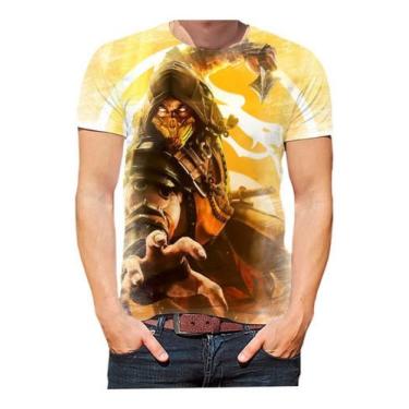 Imagem de Camisa Camiseta Mortal Kombat Jogos Video Game Gamers Hd 06 - Estilo K