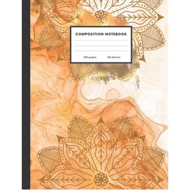 Imagem de Graphing Composition Notebook: Mandala Design, Grid Composition Notebook for Math and Science Students, Back to School Collection, 8,5 x 11, 120 blank graph pages, College Essentials, Gift, Motivation