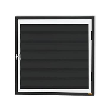 Imagem de Abrigo D'água/gásplus 1 Folha com Ventilação 60x60cm Brimak Mix Preto