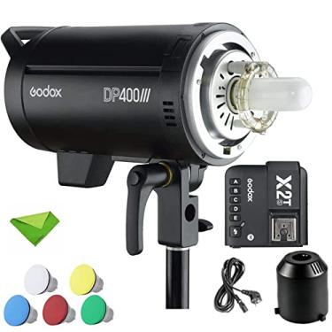 Imagem de Godox DP400III 400Ws Studio Strobe Flash Light Monolight com Godox X2T-S Trigger 2.4G Wireless X System com Bowens Mount 5600K Color Temperature Photography Flashes (110V)
