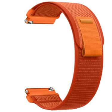 Imagem de Pulseira de nylon compatível com Samsung Galaxy Watch 6 5 Pro 4 3/Watch 4 6 Classic/Active/Gear S2 S3 Frontier, pulseira esportiva de 20 mm, 22 mm, para Galaxy Watch de 47 mm, 43 mm, 45 mm, 40 mm, 44