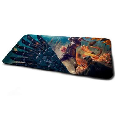Imagem de Mouse Pad Gamer The Witcher Geralt e Glifo - Império da Impressão, 90c
