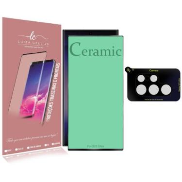 Imagem de Película De Ceramica 3d 9d + Película De Camera Para Galaxy S23 Ultra 