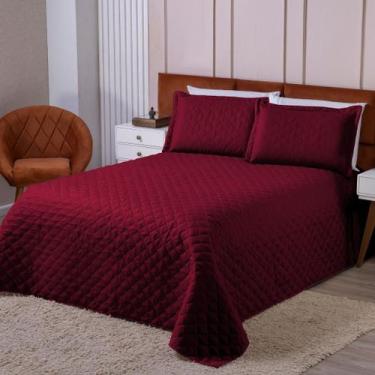 Imagem de Cobre Leito Casal Padrão Veneza 3 Peças Menor Preço - BruceBaby Bordad