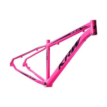 Imagem de Quadro Bicicleta Aro 29 Alumínio 6061 Mtb - KRW, 15.5, Rosa, Preto