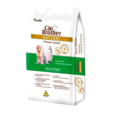 Imagem de Ração Cão Brother Natural Premium Especial Raças Pequenas 1,5kg