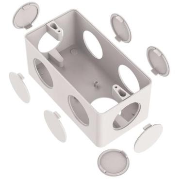 Imagem de Condulete pvc branco 1 07 entradas inpol, BRANCO