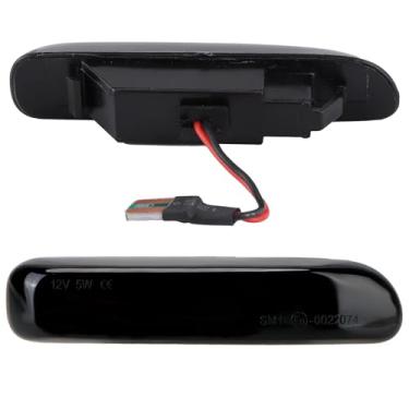 Imagem de Lâmpada pisca-pisca sequencial LED Fender Side Marker Lights Indicador de seta compatível com BMW E46 3Series Compact Coupe Convertible Sedan Wagon