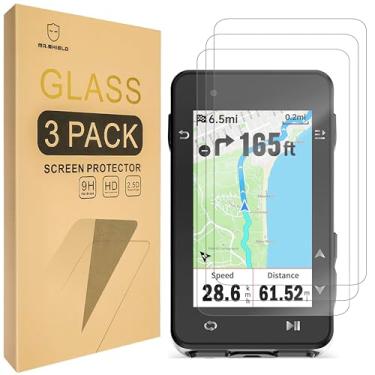 Imagem de Mr.Shield [Pacote com 3] Protetor de tela para iGPSPORT iGS630S / iGPSPORT iGS630 [Vidro temperado] [Vidro japonês com dureza 9H]