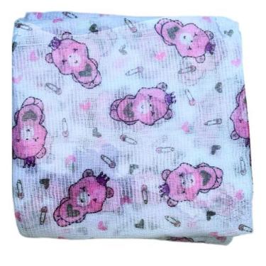 Imagem de Fraldas de Pano para bebê 60cm x 60cm 5 UNIDADES Minasrey - Minasrey -