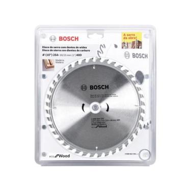 Imagem de Disco de Serra Circular 10 40 Dentes para Madeira - Bosch Eco For Wood