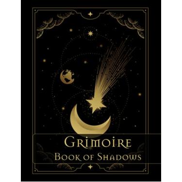Imagem de Grimoire unlined with blank Pages Book of Shadows unlined with blank Pages: Grimoire: Rituals Notebook - Unlined Notebook - Plain Notebook - Magic ... - Sketchbook - 120 pages - 8.5x11 inches
