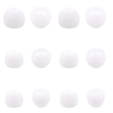 Imagem de ALXCD Pontas auriculares compatíveis com fones de ouvido intra-auriculares JBL Tune 130NC TWS, 6 pares de pontas auriculares de silicone macio de substituição P/M/G, compatível com JBL Tune 130NC TWS,