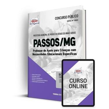 Imagem de Apostila Prefeitura de Passos - MG - Professor de Apoio para Crianças 