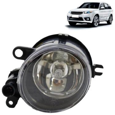 Imagem de Farol Milha Auxiliar Tiggo 2014 Lente lisa em acrílico  - Automotive I