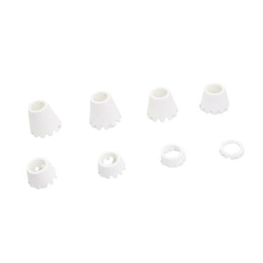 Imagem de Aymzbd 8pcs Golf Tees Hightable Hight de 0,24 polegadas a 2,05 polegadas Treinando