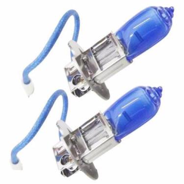 Imagem de Lampada super branca h3 55w 8500k - TECHONE