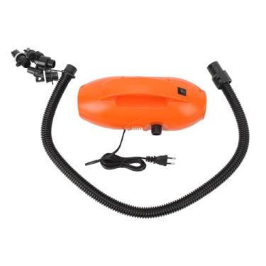 Imagem de Bomba de Ar Elétrica, Bomba Elétrica Alimentada por CA de 600 W para Infláveis com Mangueira de Conexão 6 Bicos de Ar Bomba de Inflador Portátil para Tendas Colchões de Ar