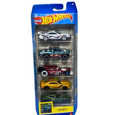 Imagem de Carrinhos Hot Wheels Car Meet Hly78 C/ 5 Carros - Mattel