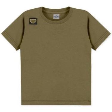 Imagem de Camiseta Manga Curta Tigor T Tigre New Fun Verde-Masculino