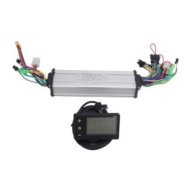 Imagem de Controlador de acionamento duplo do motor sem escova Kit de exibição de controlador de bicicleta elétrica à prova d'água com tela de 866lcd para modificação de scooter de