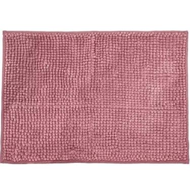 Imagem de Tapete Popcorn Antiderrapante 40x60cm Rosa - BENE CASA